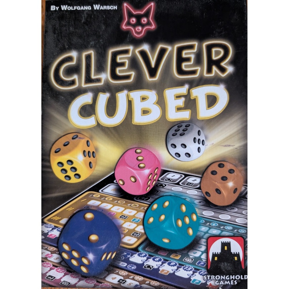 Clever Cubed- Dice Boardgame 1-4 players, 8+